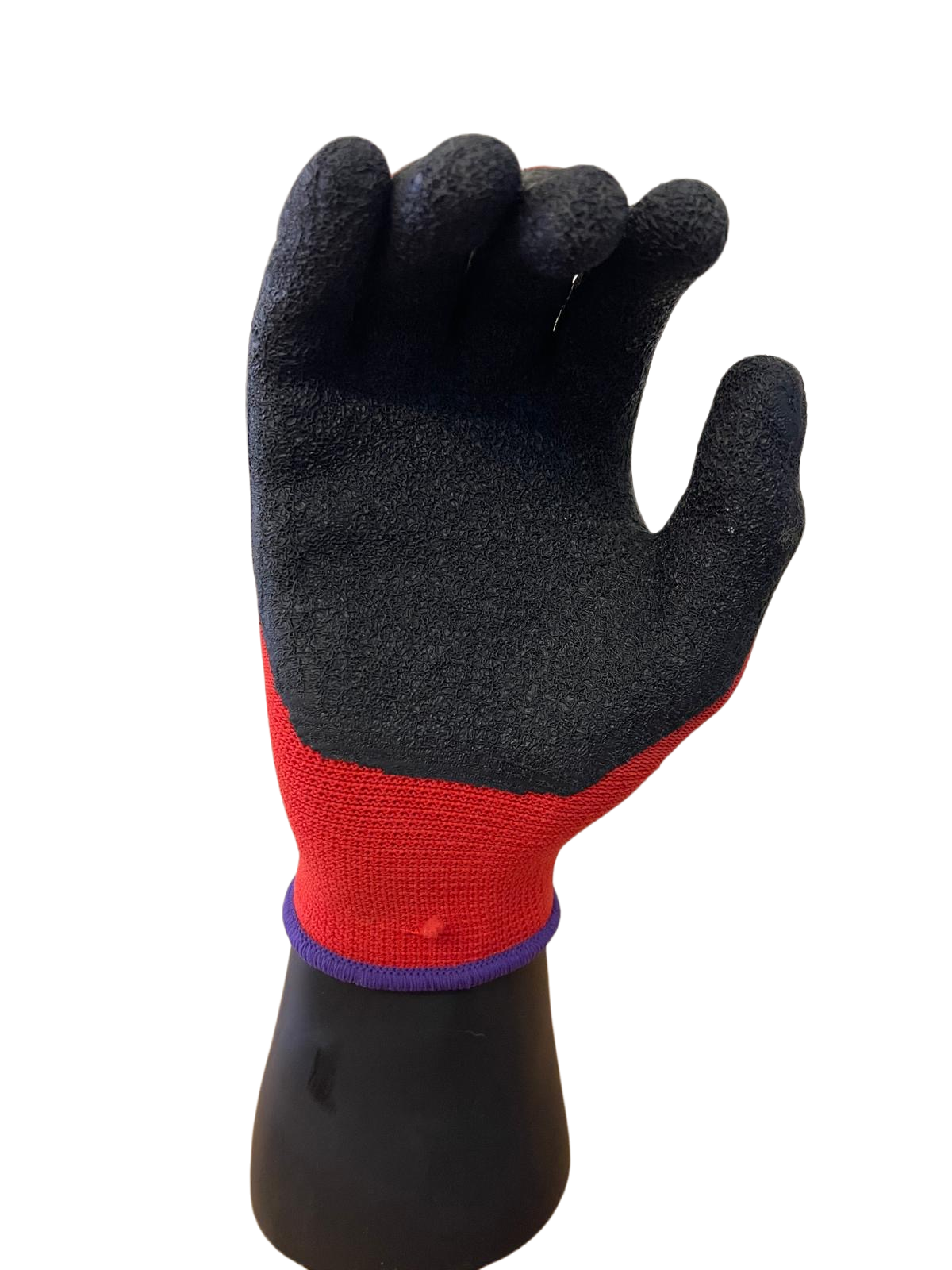 CSM Red & Black Latex Grip Gloves – Clearance