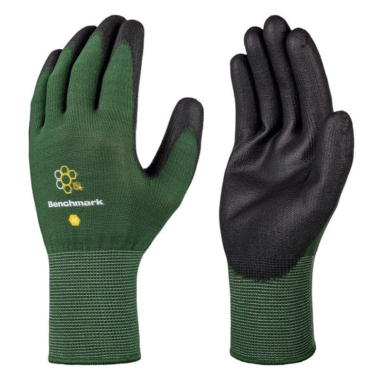 Benchmark Tactile PU Grip Gardening Gloves - Centre Sales