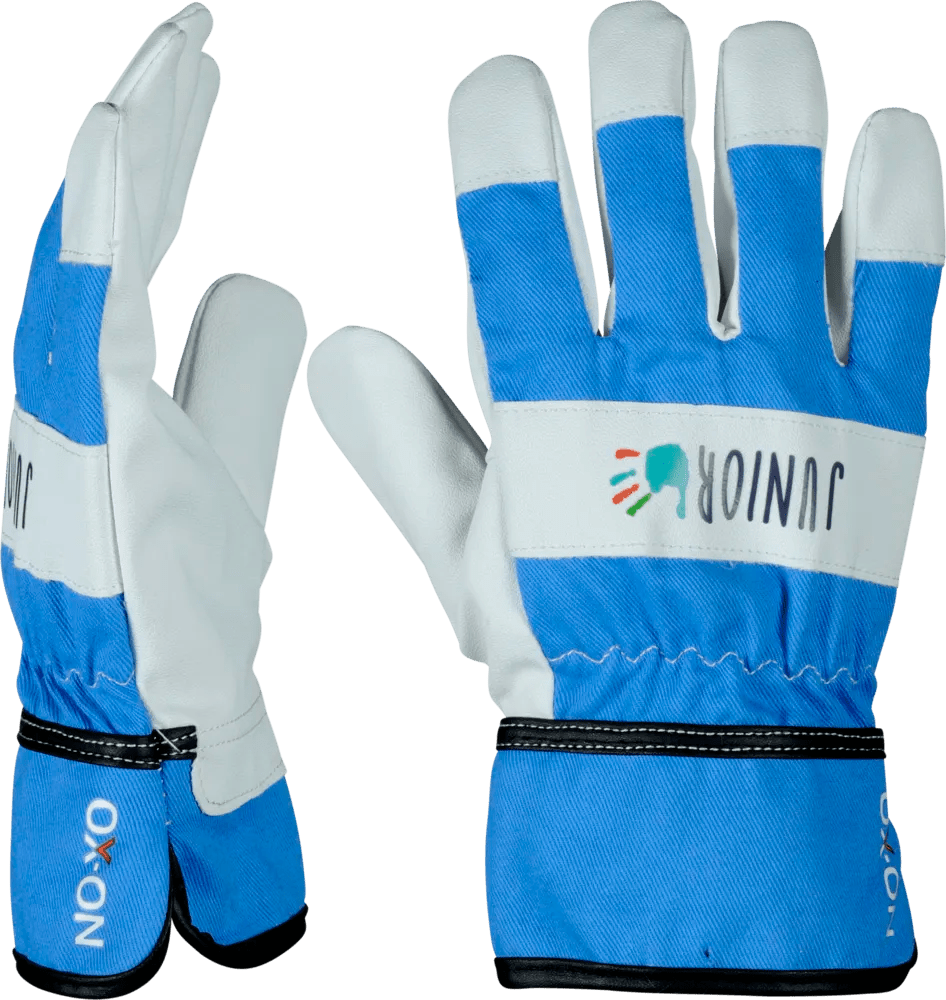 OX - ON Junior Leather Gardening Gloves - Centre Sales