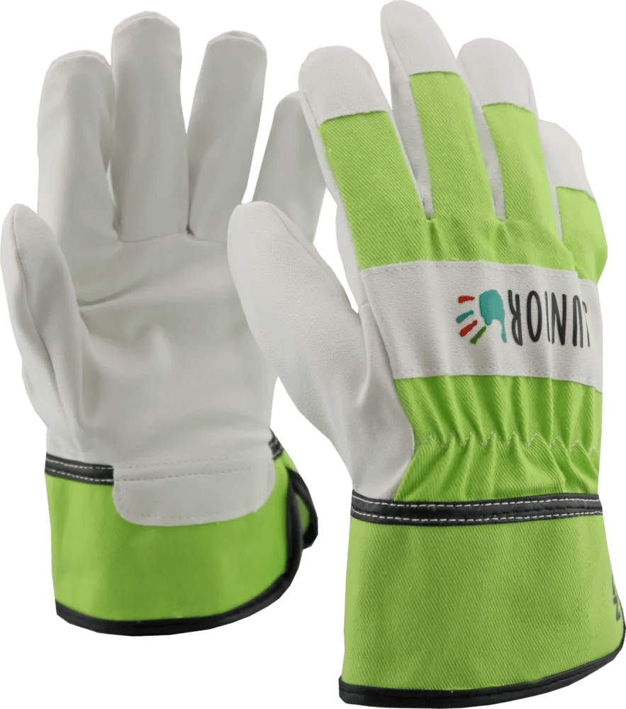 OX - ON Junior Leather Gardening Gloves - Centre Sales