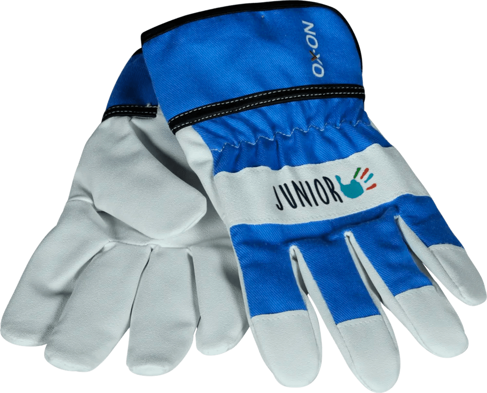 OX - ON Junior Leather Gardening Gloves - Centre Sales