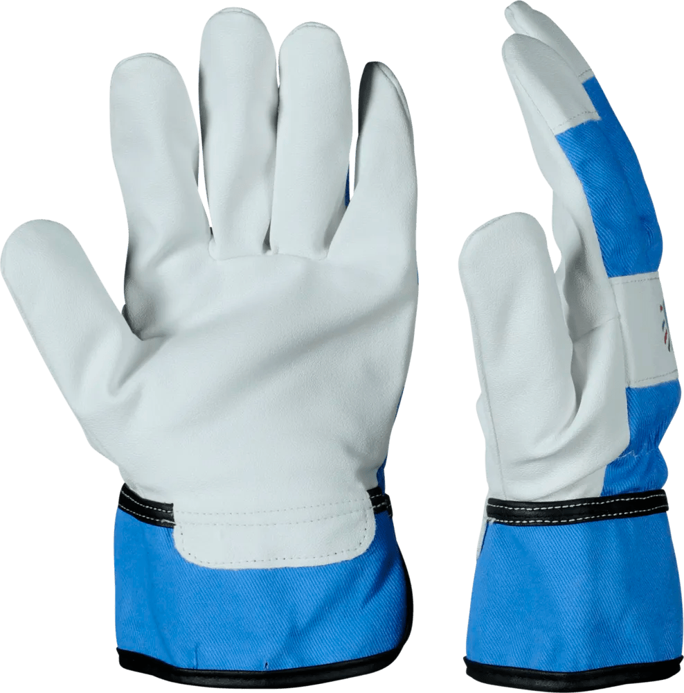OX - ON Junior Leather Gardening Gloves - Centre Sales