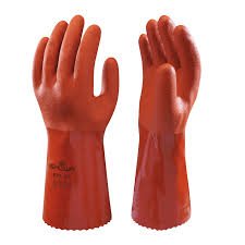 Showa 620 Chemical Resistant PVC Gloves - Centre Sales