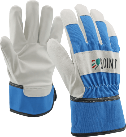 OX - ON Junior Leather Gardening Gloves - Centre Sales